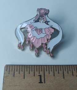 Pokemon Mega M Diancie Metal Enamel Pin Enamel TCG Official Pin - Image 1