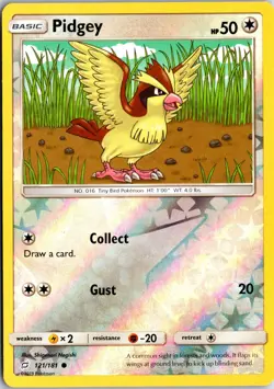 Pidgey 121/181 C Team Up Pokemon Reverse Holo NM/M - Image 1