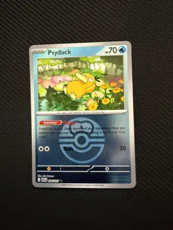 Psyduck (Love Ball) 039/217 Holo Common Ascended Heroes Pokemon Reverse Holo NM - Image 1