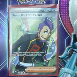 Team Rocket's Petrel 226/182 Destined Rivals Pokemon NM - Image 1