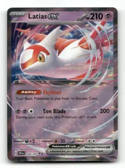 Latias ex 076/191 - Surging Sparks - Pokemon Card NM/M - Image 1