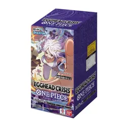DISPLAY BOX ONE PIECE CARD GAME EXTRA BOOSTER EGGHEAD CRISIS EB-04. SEALED - Image 1