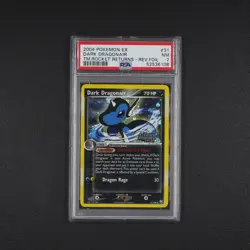 PSA 7 - Dark Dragonair Pokemon Karte 31/109 Reverse EX Team Rocket Returns /V29 - Image 2