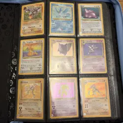 Pokemon Complete Fossil Set WOTC Collection 62/62 Cards Rare Vintage 1999 MP-LP - Image 1