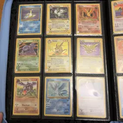 Pokemon Complete Fossil Set WOTC Collection 62/62 Cards Rare Vintage 1999 MP-LP - Image 2