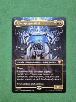 Kilo, Apogee Mind #0003 EOC M (Borderless) (Non-Foil) - MTG Edge of Eternities - Image 3