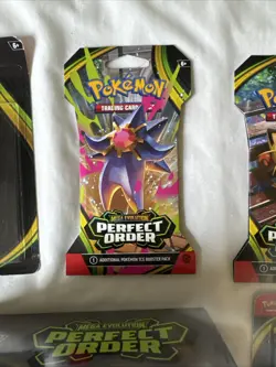 Pokemon Mega Evolution Perfect Order Bundle: ETB, Booster Bundle, ALL 9 Items - Image 3