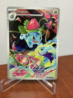 Ivysaur 134/132 Pokemon TCG Mega Evolution Illustration Rare NM - Image 1