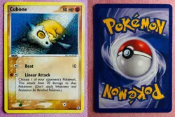 Cubone 60/112 Non Holo | EX FireRed & LeafGreen | 2004 Pokemon TCG Card | DMG - Image 3