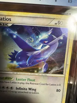 CGC 8.5 Latios 2010 Black Star Promos HGSS11 Holo Pokemon Card - Image 3