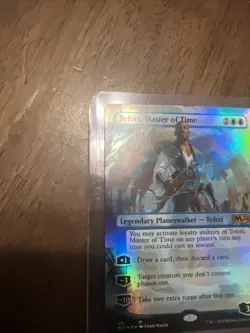 Teferi, Master of Time 281 borderless FOIL Mythic M21 Core set 2021 MTG - Image 2