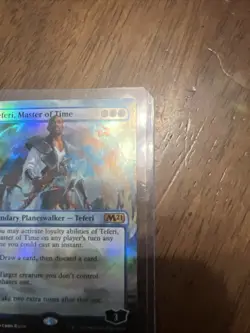 Teferi, Master of Time 281 borderless FOIL Mythic M21 Core set 2021 MTG - Image 3