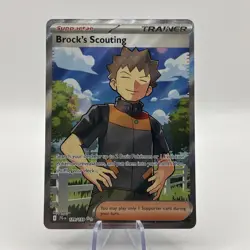 Brocks Scouting 179/159 - Journey Together - Pokemon TCG - PACK FRESH M/NM - Image 1