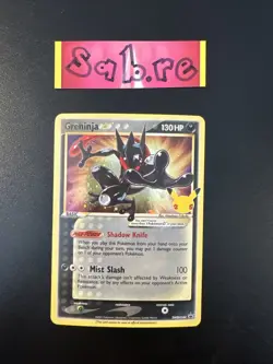 MINT/NM Condition Greninja Gold Star Promo Black Star Promo SWSH144 Pokemon Card - Image 1