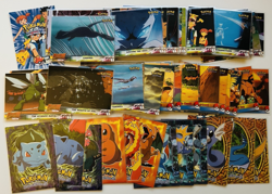 Topps Pokemon the First Movie Complete Set 72 Blue Logo 1st Ed. LP - Image 1