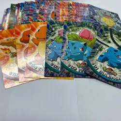 Topps Pokemon TV Animation Edition Series 1 Complete Set 90/90 Mostly Blue Label - Image 3