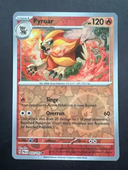 Pyroar - 032/193 - Paldea Evolved - Pokemon TCG - Reverse Holo - Image 1