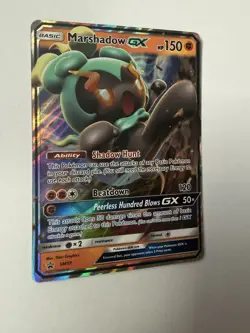 Pokemon Marshadow GX SM59 Holo Rare Sun & Moon Promo NM - Image 3