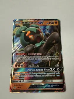 Pokemon Marshadow GX SM59 Holo Rare Sun & Moon Promo NM - Image 5