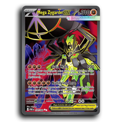 Mega Zygarde ex 104/088 Ultra Rare Perfect Order Pokemon NM - Image 1