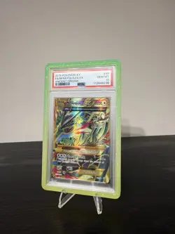Pokemon M Rayquaza EX Full Art Holo XY Ancient Origins 98/98 PSA 10 2015 - Image 4