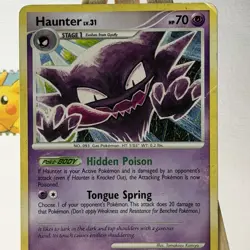 HAUNTER - 41/99 Uncommon Arceus Pokemon LP-MP - Image 2