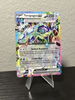 Terapagos EX 092/131 Prismatic Evolutions Double Rare Pokemon TCG - Image 2