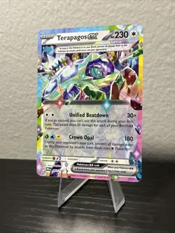 Terapagos EX 092/131 Prismatic Evolutions Double Rare Pokemon TCG - Image 3