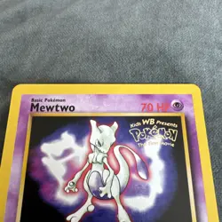 Pokemon TCG Mewtwo 3 Black Star Promo First Movie Promo Card - Vintage - NM - Image 3