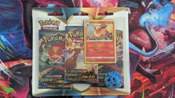 Pokemon Sword & Shield Darkness Ablaze 3 Pack Blister Flareon Promo Card - Image 1