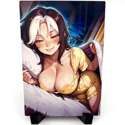 Sexy Hot Anime Waifu Girl Doujin Lewd Goddess Story Holographic ACG Art Card - Image 1