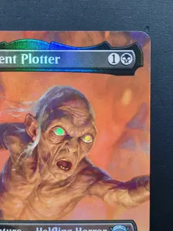 MTG - Gollum, Patient Plotter Foil Borderless Lord of the Rings Magic Near Mint - Image 3