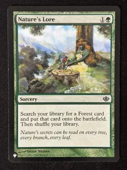 1x MTG Nature's Lore (DDD) - The List Reprints (LIST) #17 - Magic the Gathering - Image 1