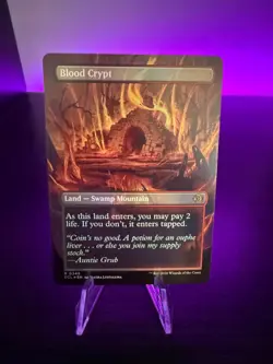 Blood Crypt (0349) (Borderless) (Foil) MTG Lorwyn Eclipsed - Image 2