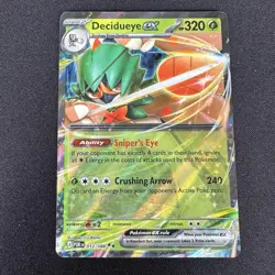 Decidueye ex 012/088 - Double Rare Holo - Perfect Order Pokemon NM/M - Image 1