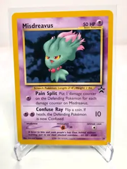 Misdreavus #39 Vintage Black Star Promo WOTC Pokemon NM / Near Mint - Image 1