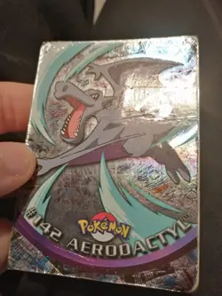 Carta Pokemon Topps Aerodactyl #142 Holo Foil Ita - Image 3