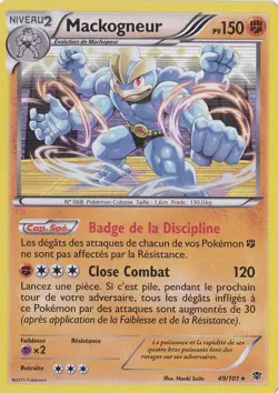 Mackogneur Holo - N&B:Explosion Plasma - 49/101 - Carte Pokemon - Image 1