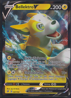 Bellektro V 067/192 - Clash Der Rebellen - DE - NM - Pokemon TCG - Image 1