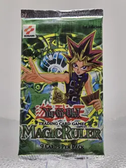 RARE 2002 Yugioh MR 1ST EDITION Magic Ruler Booster Pack SEALED TCG NEW - Image 1