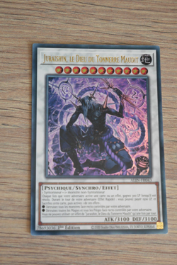 Carte YU-GI-OH ! Konami -JURAISHIN , LE DIEU DU TONNERRE MAUDIT- 1ere edition - Image 1