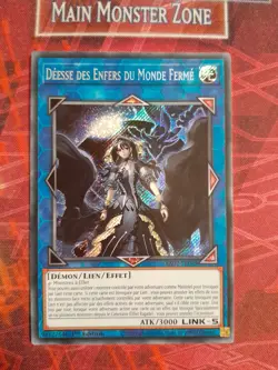Yu-Gi-Oh! Deesse des Enfers du Monde Ferme : SE RA02-FR045 secrete rare - Image 1