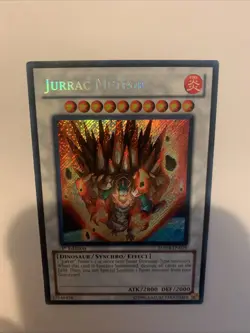 Jurrac Meteor HA04-EN029 Secret Rare 1st Edition LP YuGiOh - Image 1