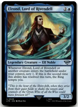 MTG Elrond, Lord of Rivendell U Universes Beyond: The Lord of the Rings: Tales o - Image 1