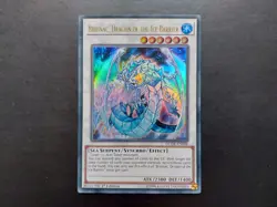 Yugioh - Brionac, Dragon of the Ice Barrier DUDE-EN008 Ultra Rare 1st Edition - Image 1