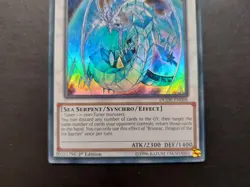 Yugioh - Brionac, Dragon of the Ice Barrier DUDE-EN008 Ultra Rare 1st Edition - Image 3