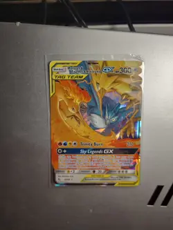 Moltres & Zapdos & Articuno GX 44/68 Hidden Fates - Pokemon Card - NM - Image 3