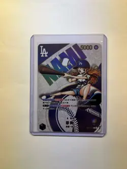 One Piece / Dodgers World Series 3 Card Lot Luffy Nami Ace UNOFFICIAL PROXYS - Image 4