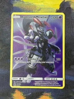Gold Metal Armored Mewtwo HP120 Pokemon Card-Collectible Gift Display！ - Image 2