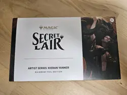 Magic: The Gathering Secret Lair Artist Series Kieran Yanner Rainbow Foil SEALED - Image 1